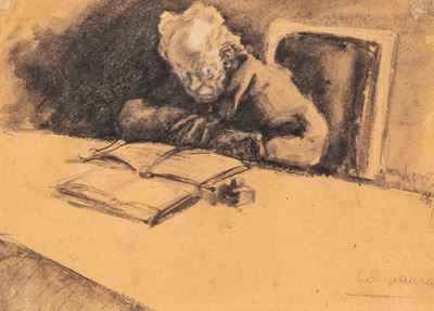 Ignoto del XIX secolo, La paura