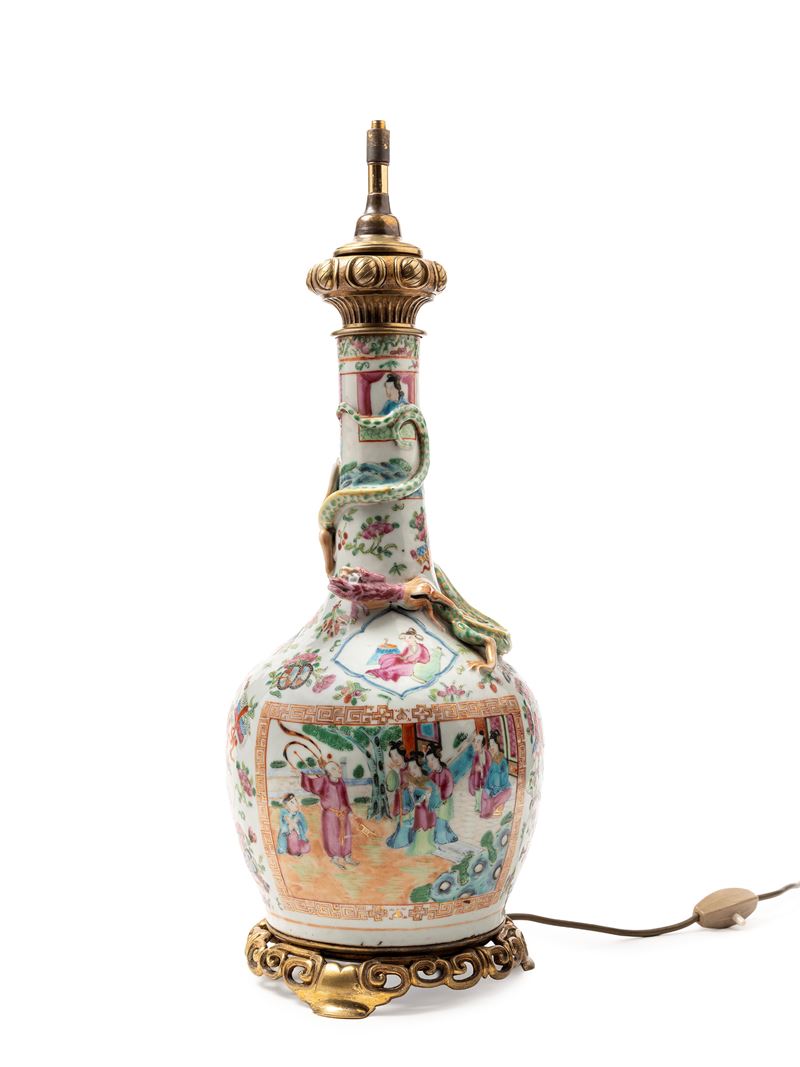 VASO IN PORCELLANA CANTON