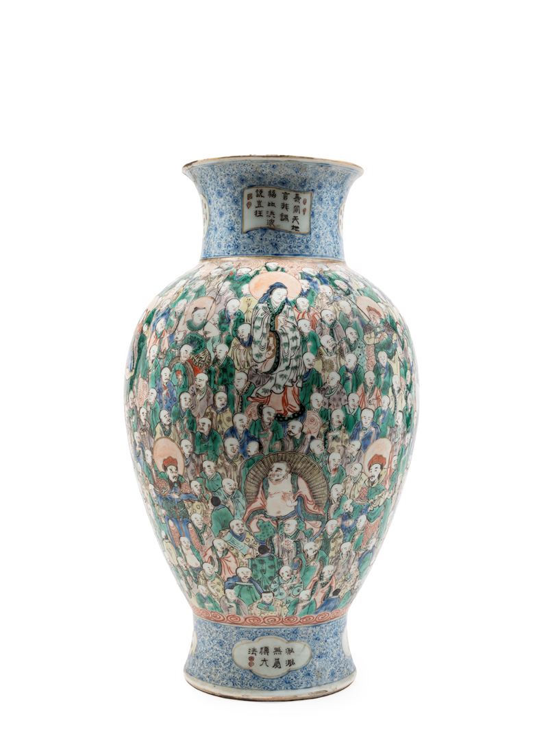 VASO IN PORCELLANA FAMIGLIA VERDE
