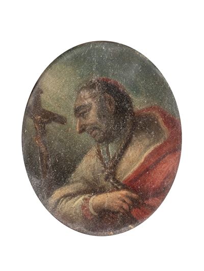 Scuola Lombarda, San Carlo Borromeo in meditazione