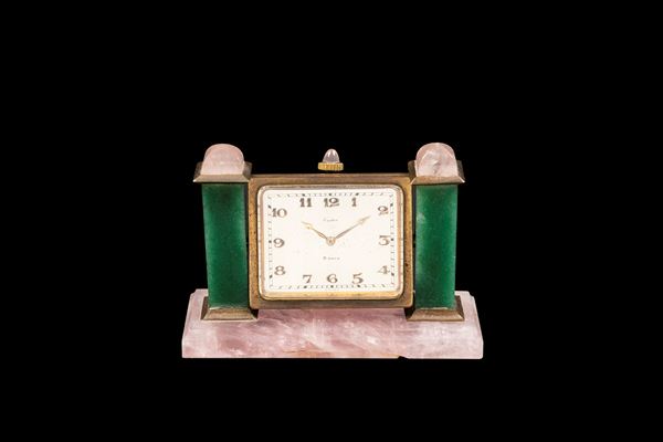 Cartier - PENDOLA DA TAVOLO IN STILE ART DÉCO