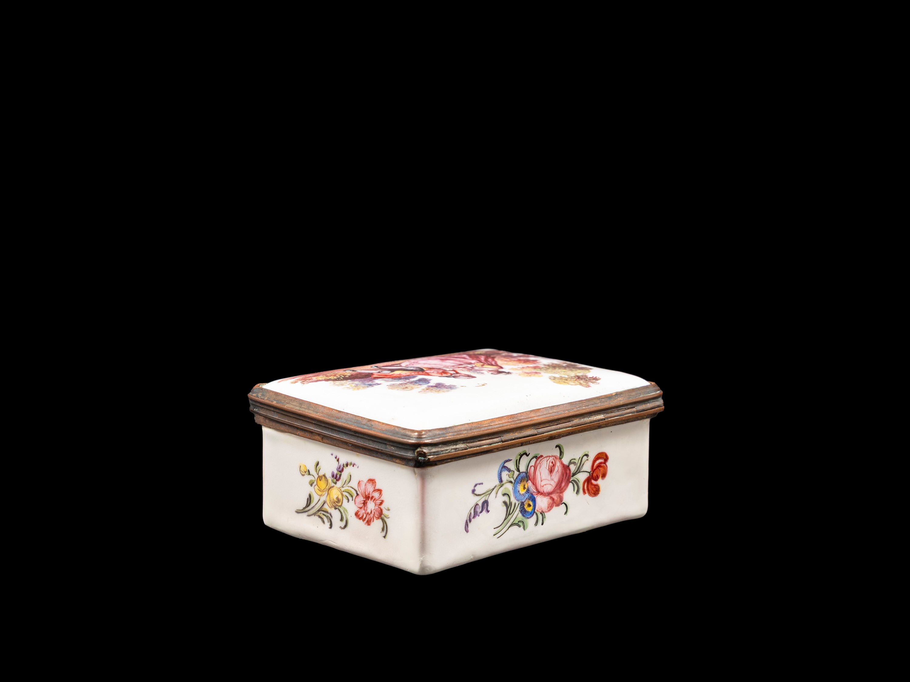 TABACCHIERA IN SMALTO