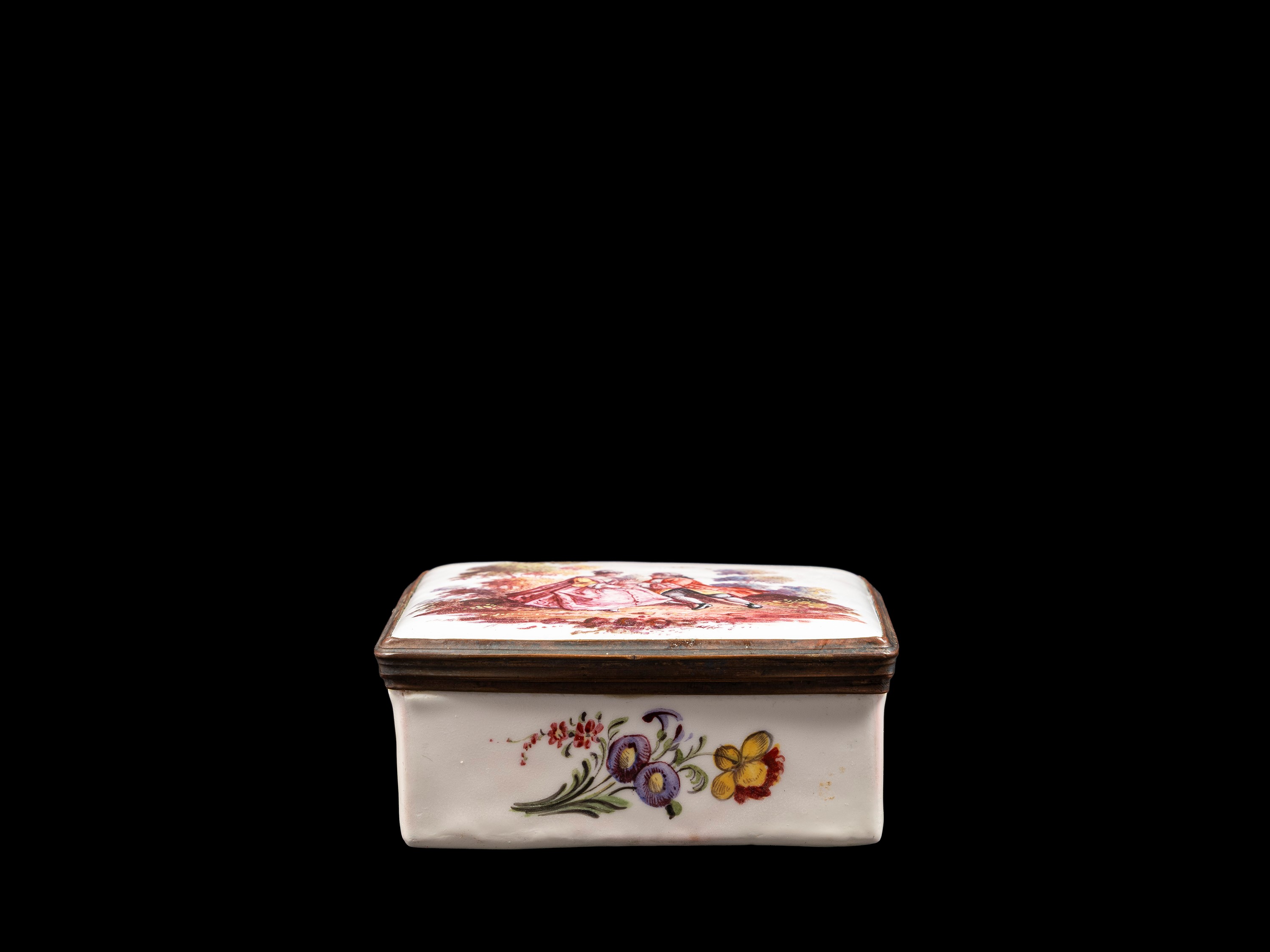 TABACCHIERA IN SMALTO