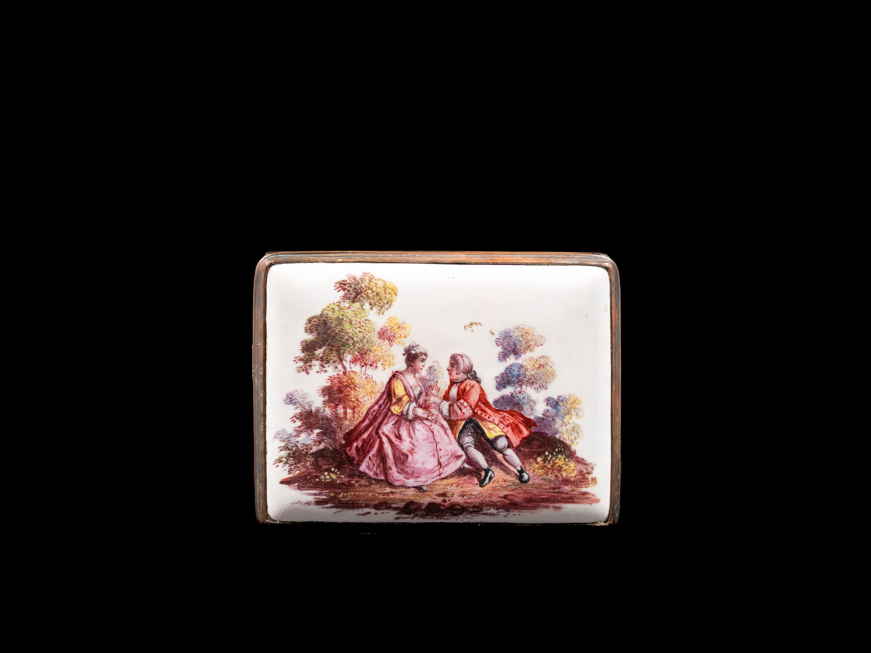 TABACCHIERA IN SMALTO