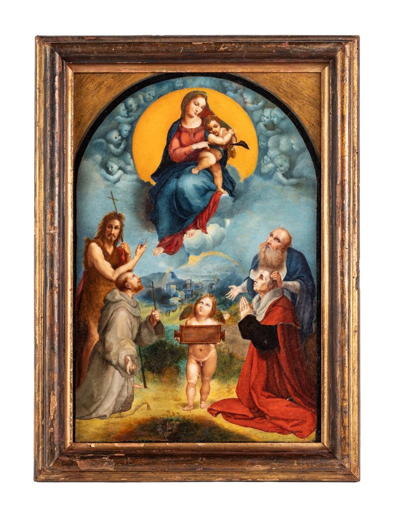 DA RAFFAELLO, MADONNA DI FOLIGNO