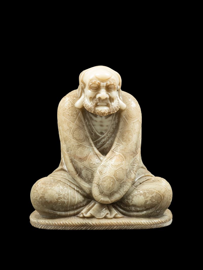 GRANDE FIGURA IN PIETRA SAPONARIA
