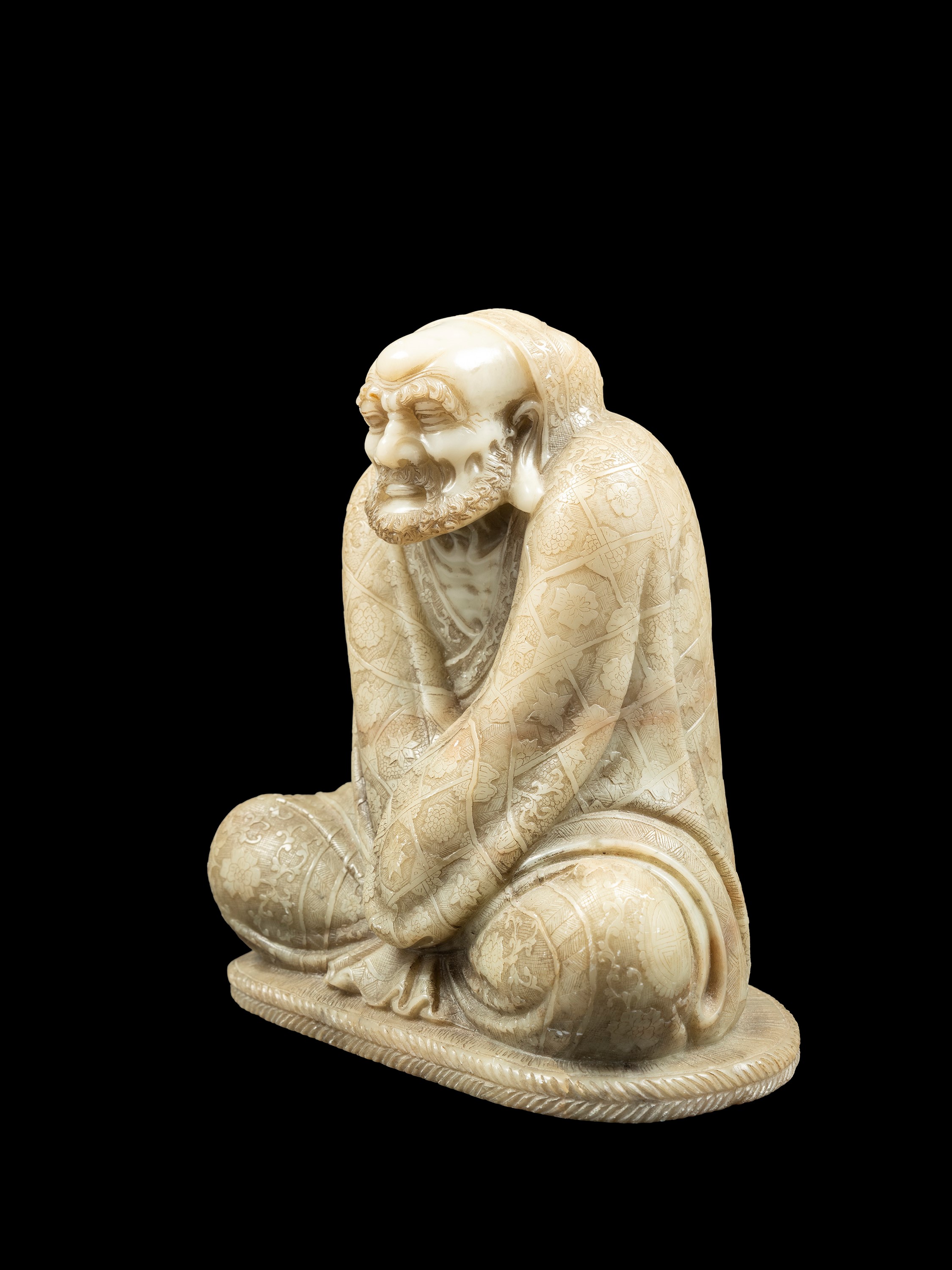 GRANDE FIGURA IN PIETRA SAPONARIA