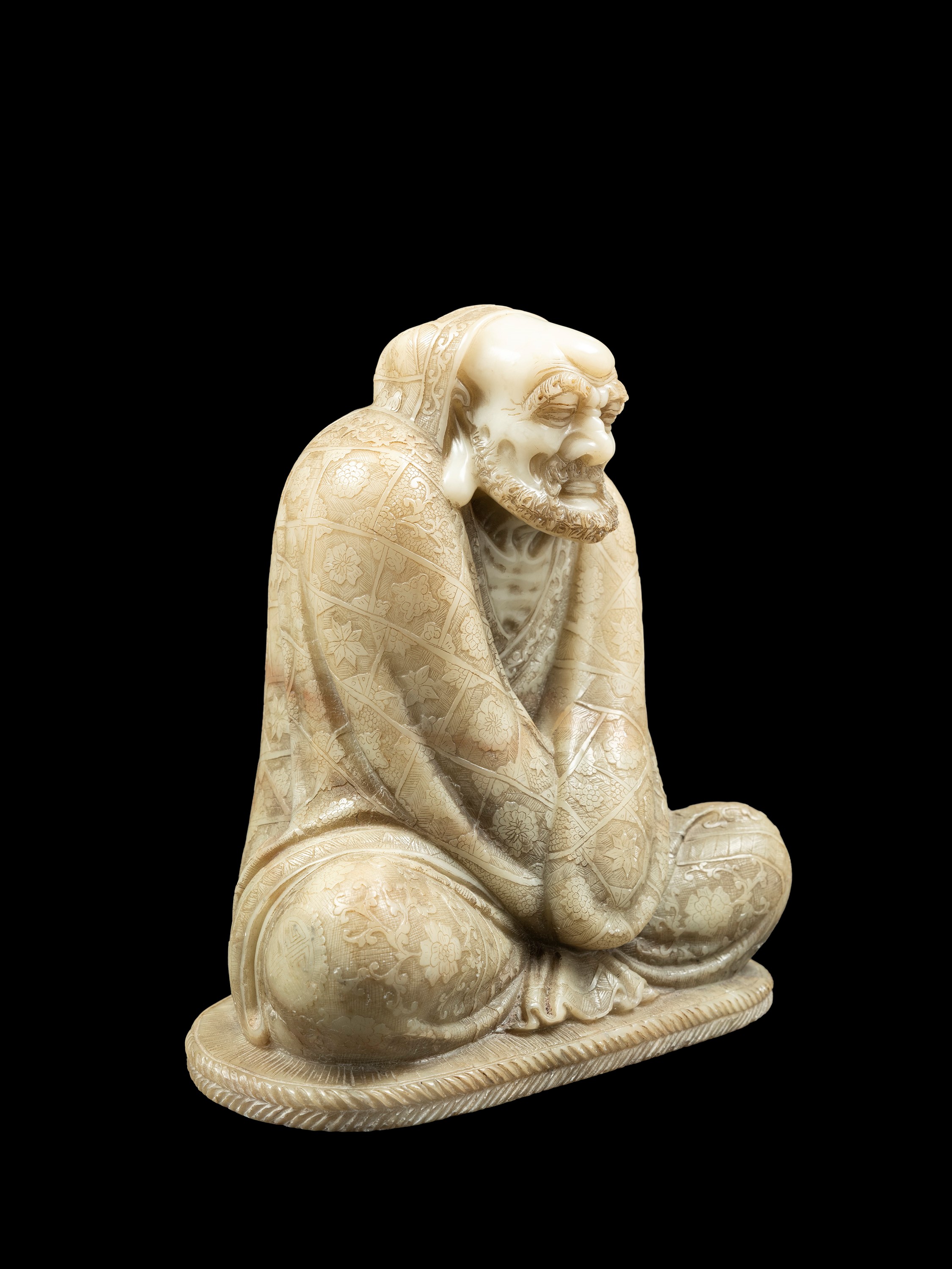 GRANDE FIGURA IN PIETRA SAPONARIA