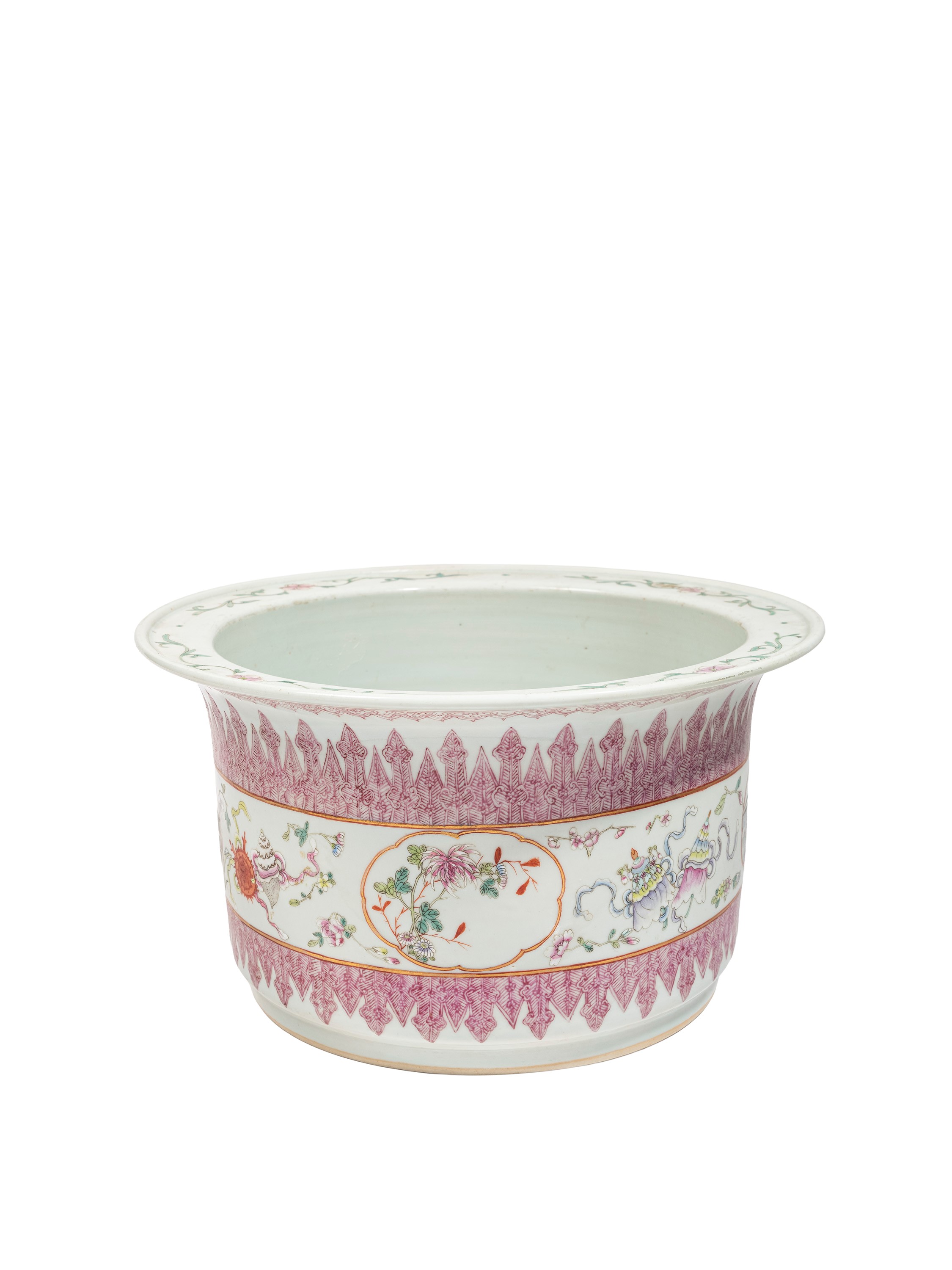 GIARDINIERA IN PORCELLANA FAMIGLIA ROSA