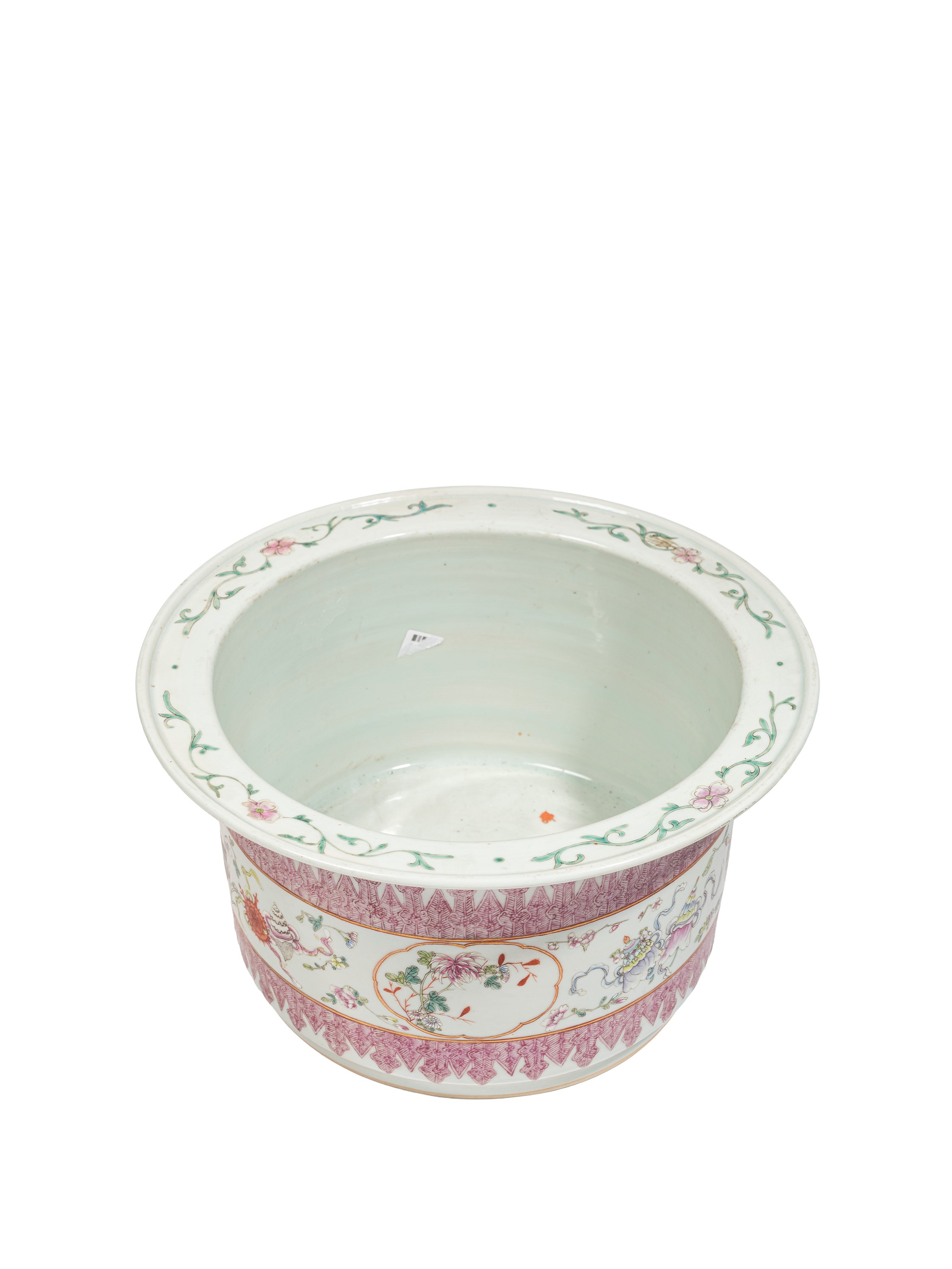 GIARDINIERA IN PORCELLANA FAMIGLIA ROSA