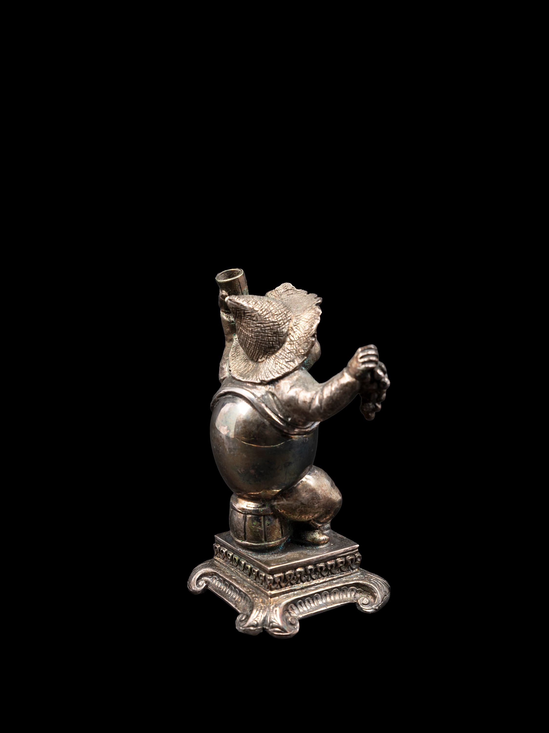 FIGURA DI CONTADINO IN ARGENTO