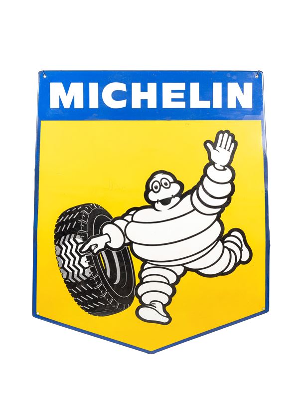 GIANT MICHELIN SHIELD SIGN 1960s