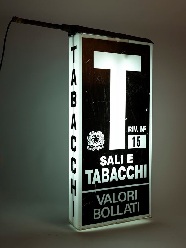 VINTAGE SALES AND TOBACCO SHOP SIGN