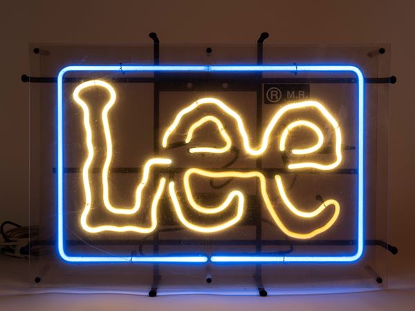 MARCA LEE NEON ADVERTISING SIGN