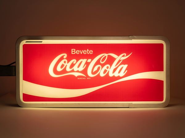VINTAGE 1970s ‘DRINK COCA-COLA’ ADVERTISING SIGN