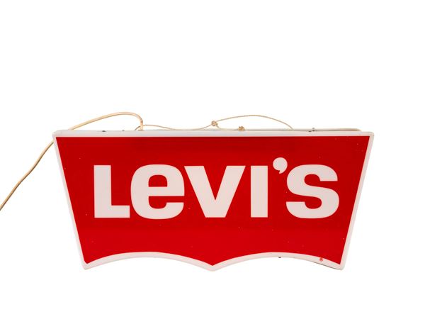 LEVI’S DOUBLE-SIDED ILLUMINATED SIGN