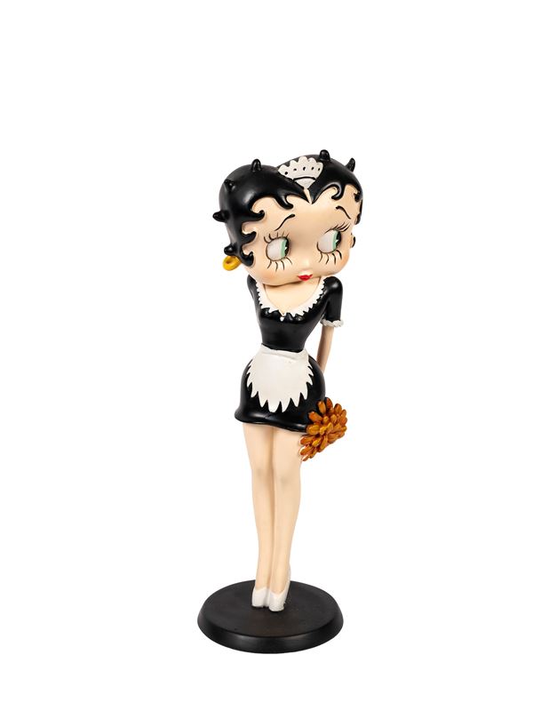 A BETTY BOOP COLLECTIBLE RESIN FIGURE STATUETTE