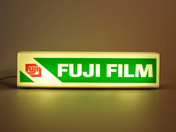FUJI FILM DOUBLE-SIDED ILLUMINATED SIGN