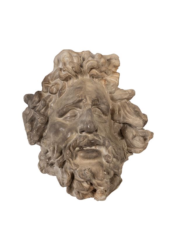 ANCIENT SCULPTURE – HEAD OF LAOCOON PLASTER MASK