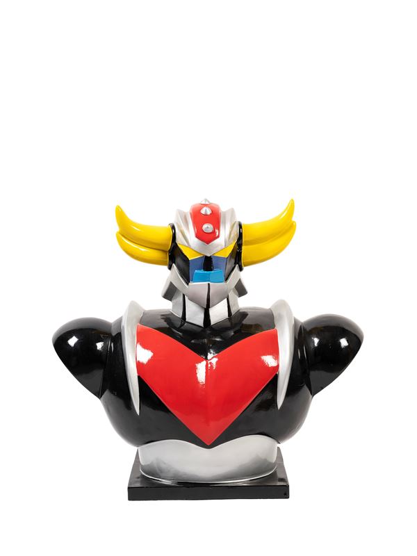 A GOLDRAKE ROBOT RESIN BUST