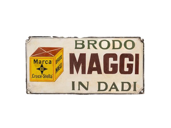 BRODO MAGGI STOCK CUBES SIGN