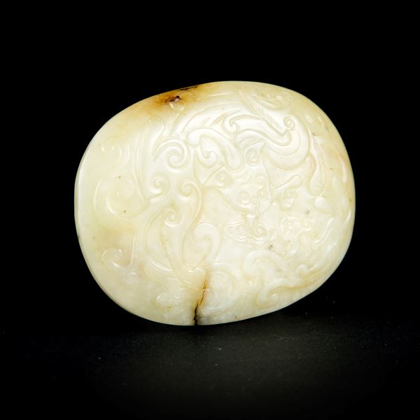 A JADE PLAQUE