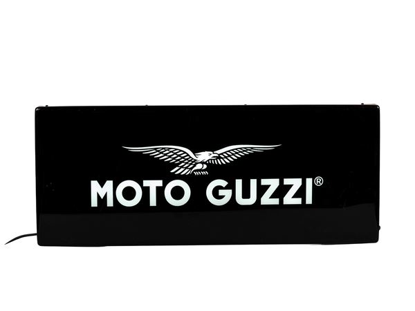 THE 1990s MOTO GUZZI LIT ADVERTISING SIGN