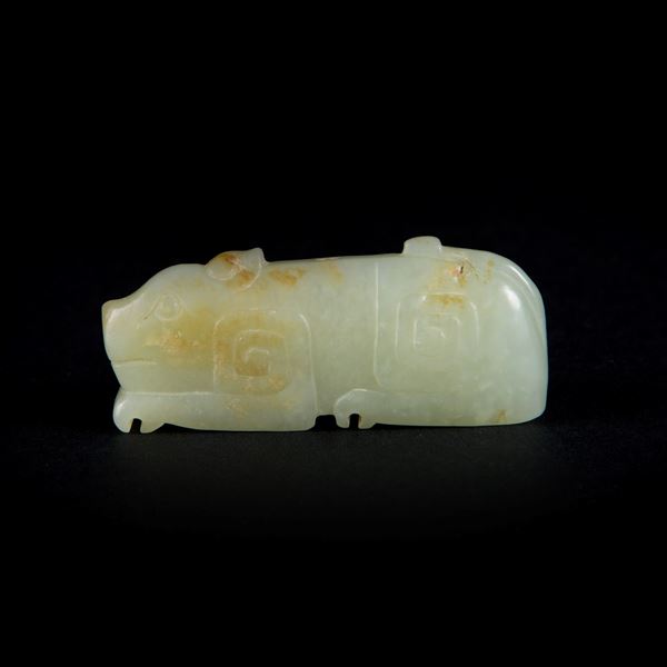 A SMALL ARCHAISTIC JADE