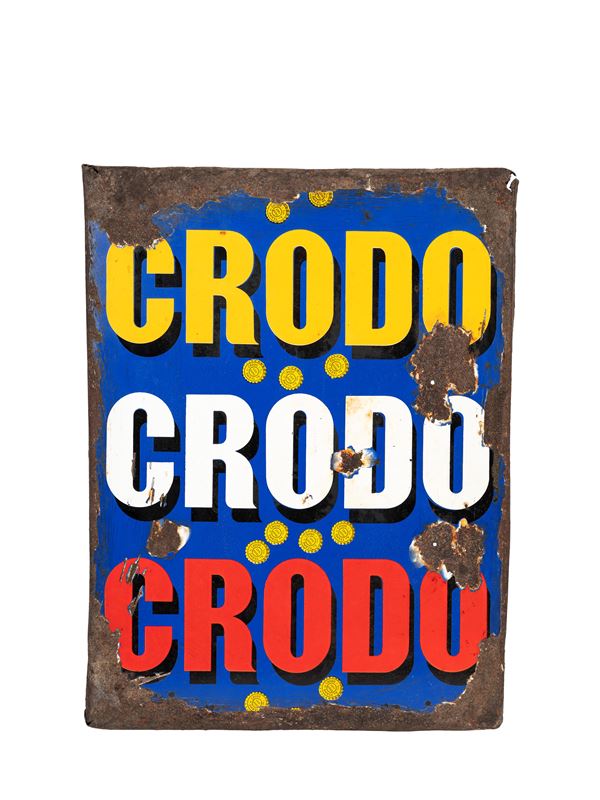 CRODO CRODO CRODO ADVERTISING SIGN, 1960s