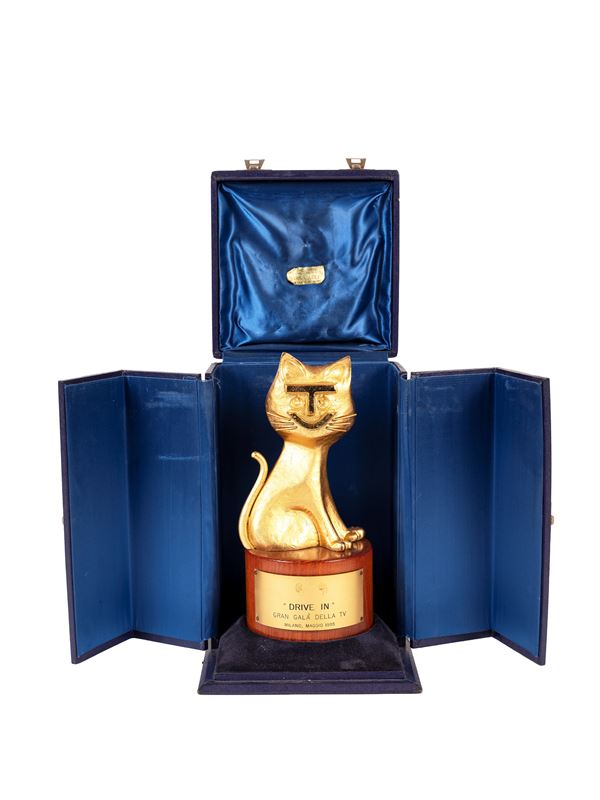 TELEGATTO CAT FIGURINE