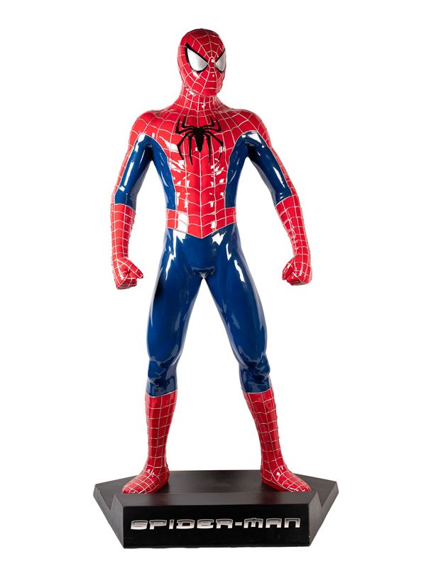 SPIDERMAN, RESIN FIGURE