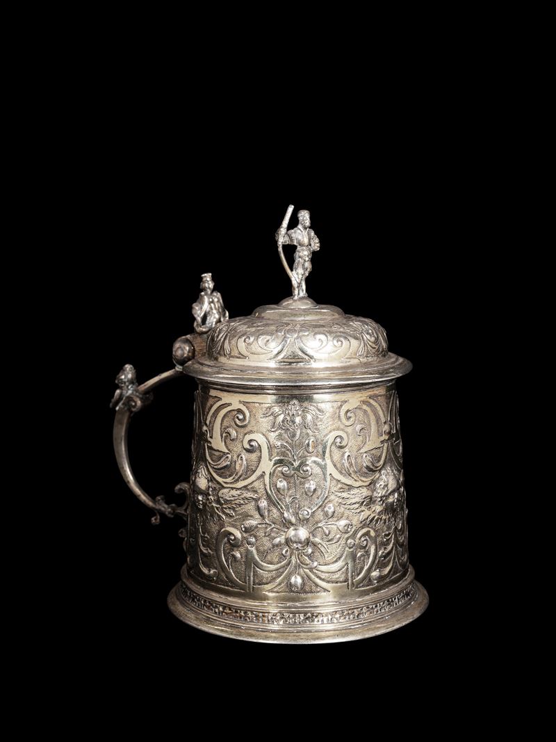 TANKARD IN ARGENTO
