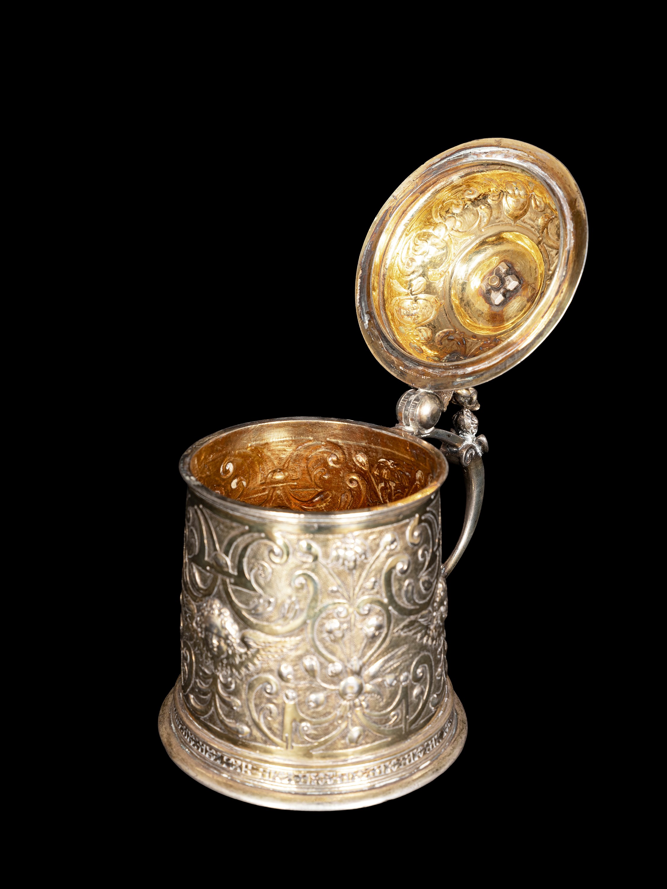 TANKARD IN ARGENTO