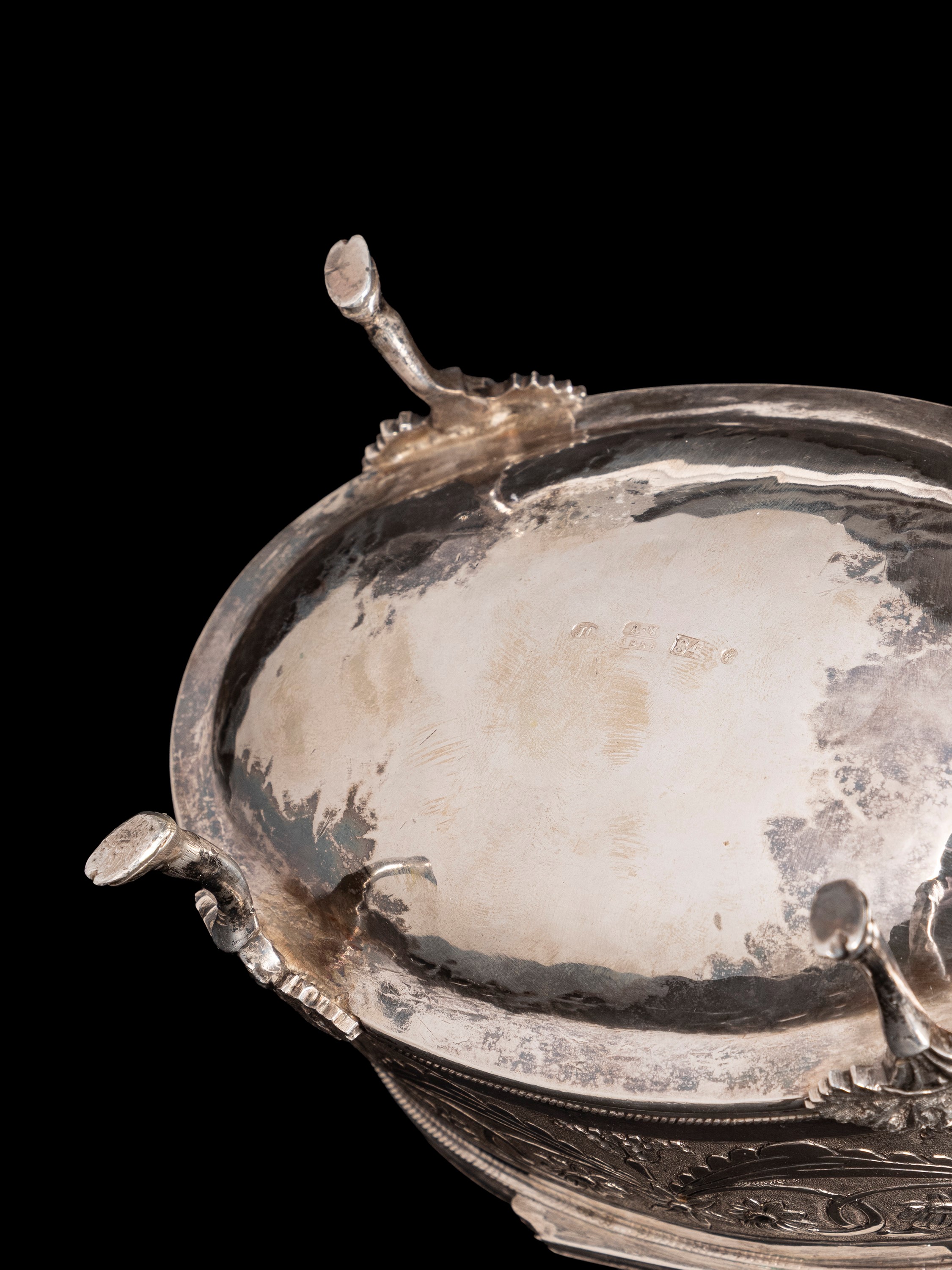 GRANDE ZUCCHERIERA IN ARGENTO