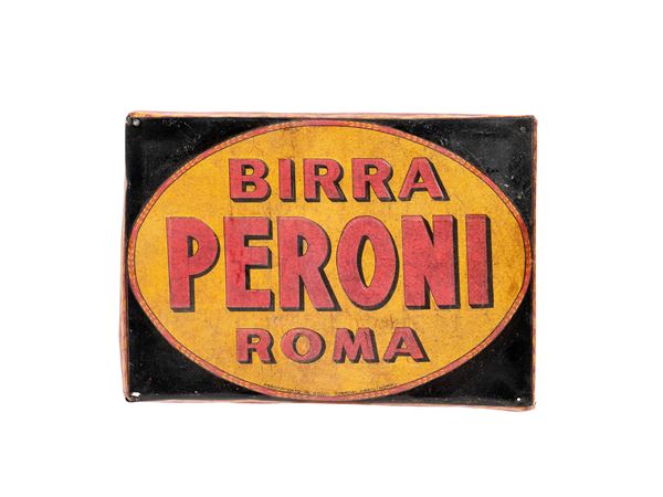 VINTAGE PERONI BEER SIGN, ROME
