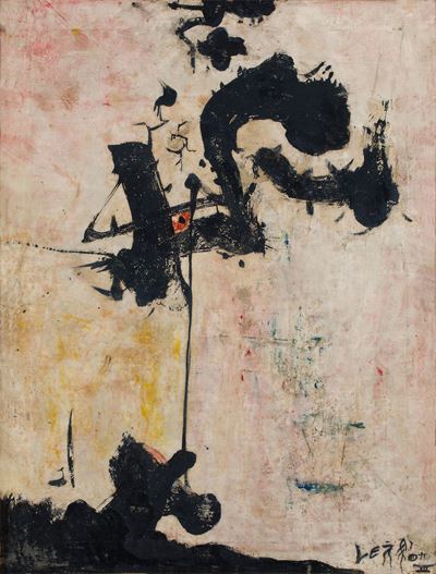 Li Yuan Chia, Gesto - Olio su Tela (1960)
