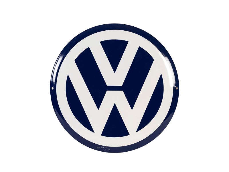 INSEGNA PUBBLICITARIA SCUDO VOLKSWAGEN