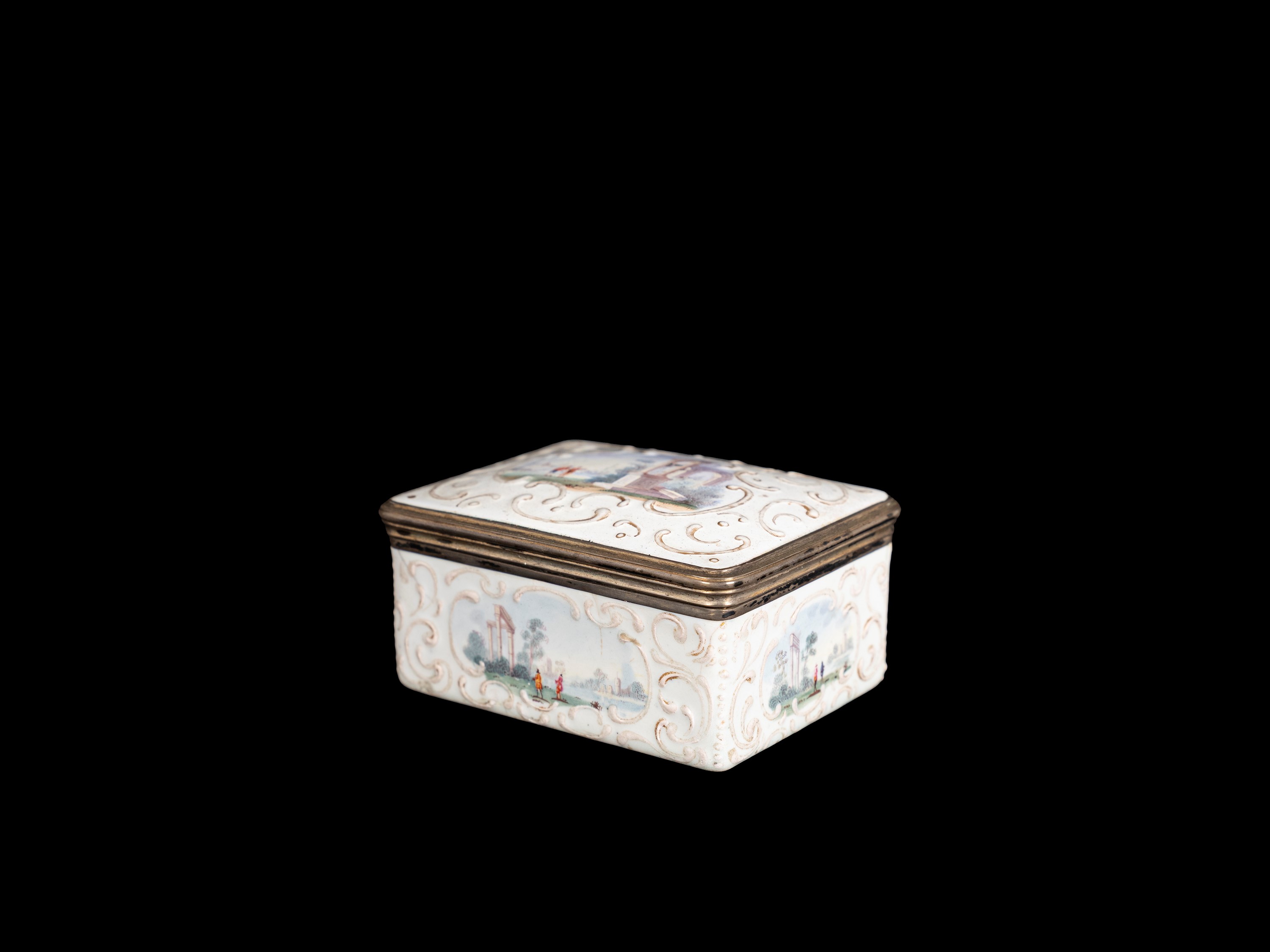 TABACCHIERA IN SMALTO