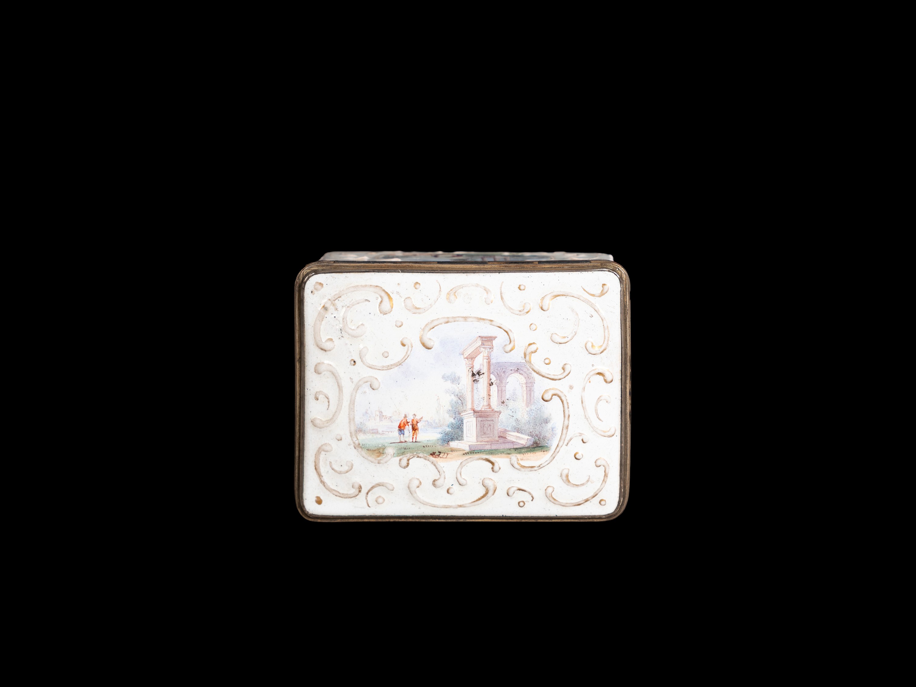 TABACCHIERA IN SMALTO