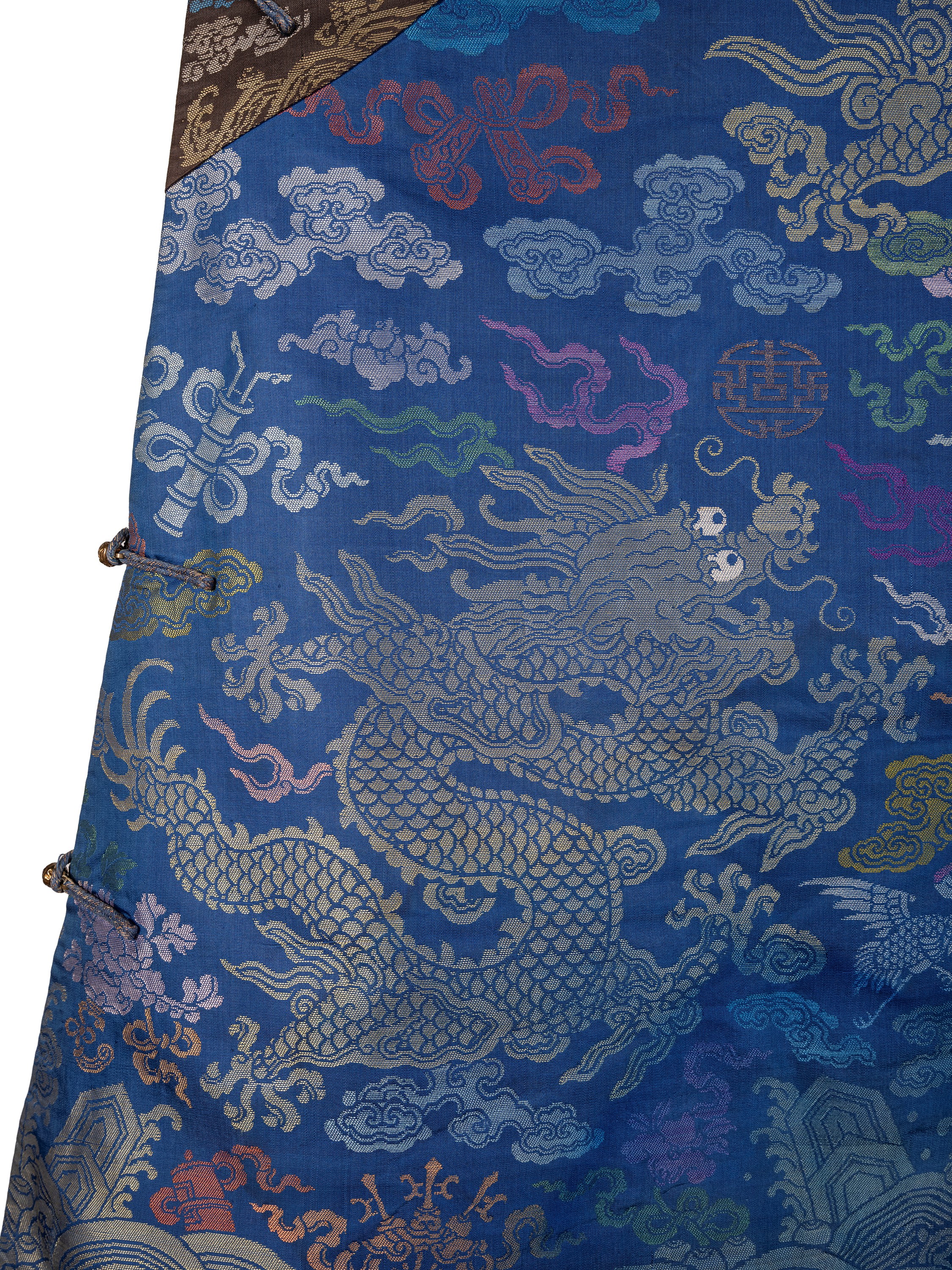 Cina, dinastia Qing (fine XIX secolo), Vestito in broccato di seta