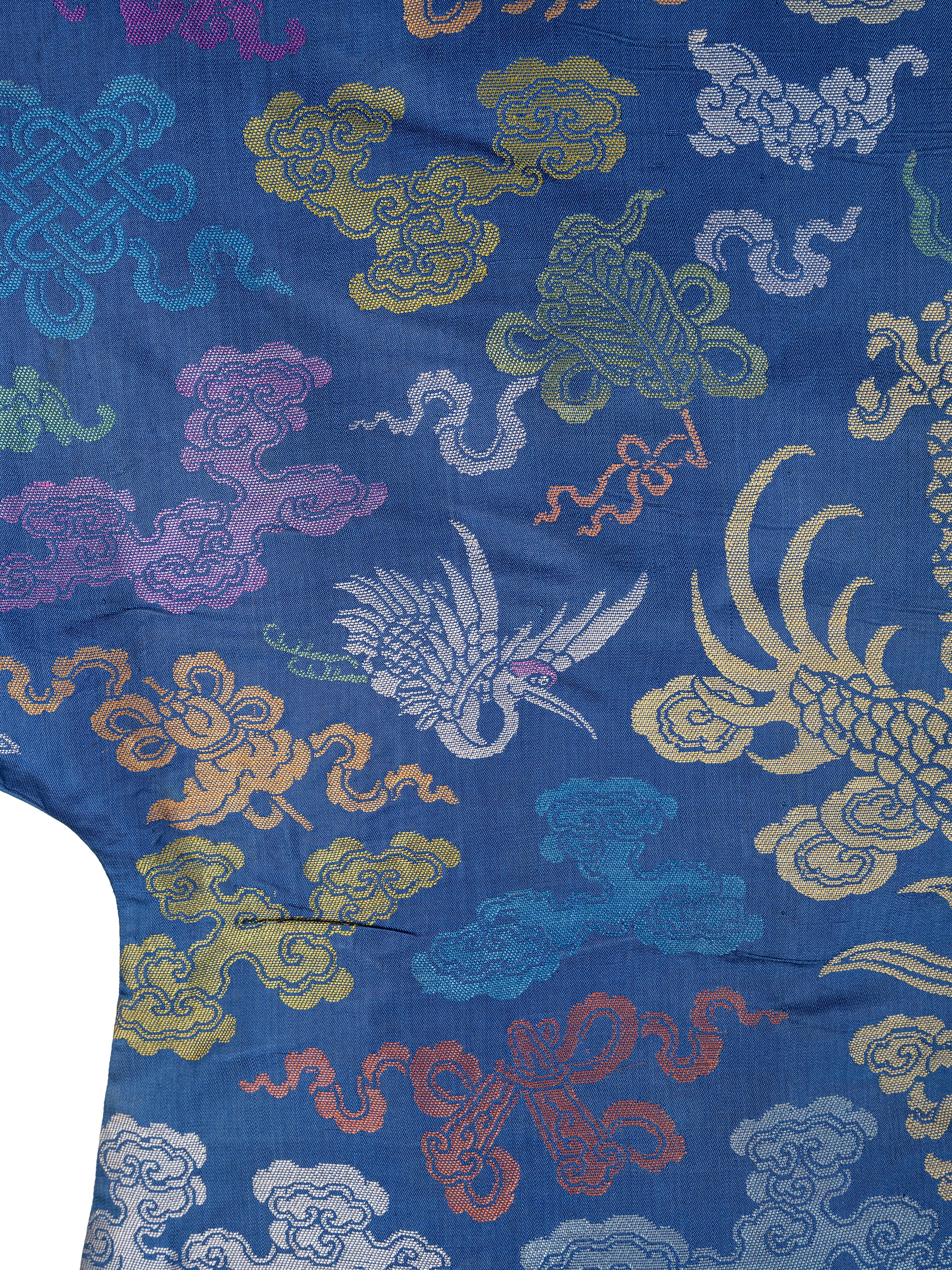 Cina, dinastia Qing (fine XIX secolo), Vestito in broccato di seta