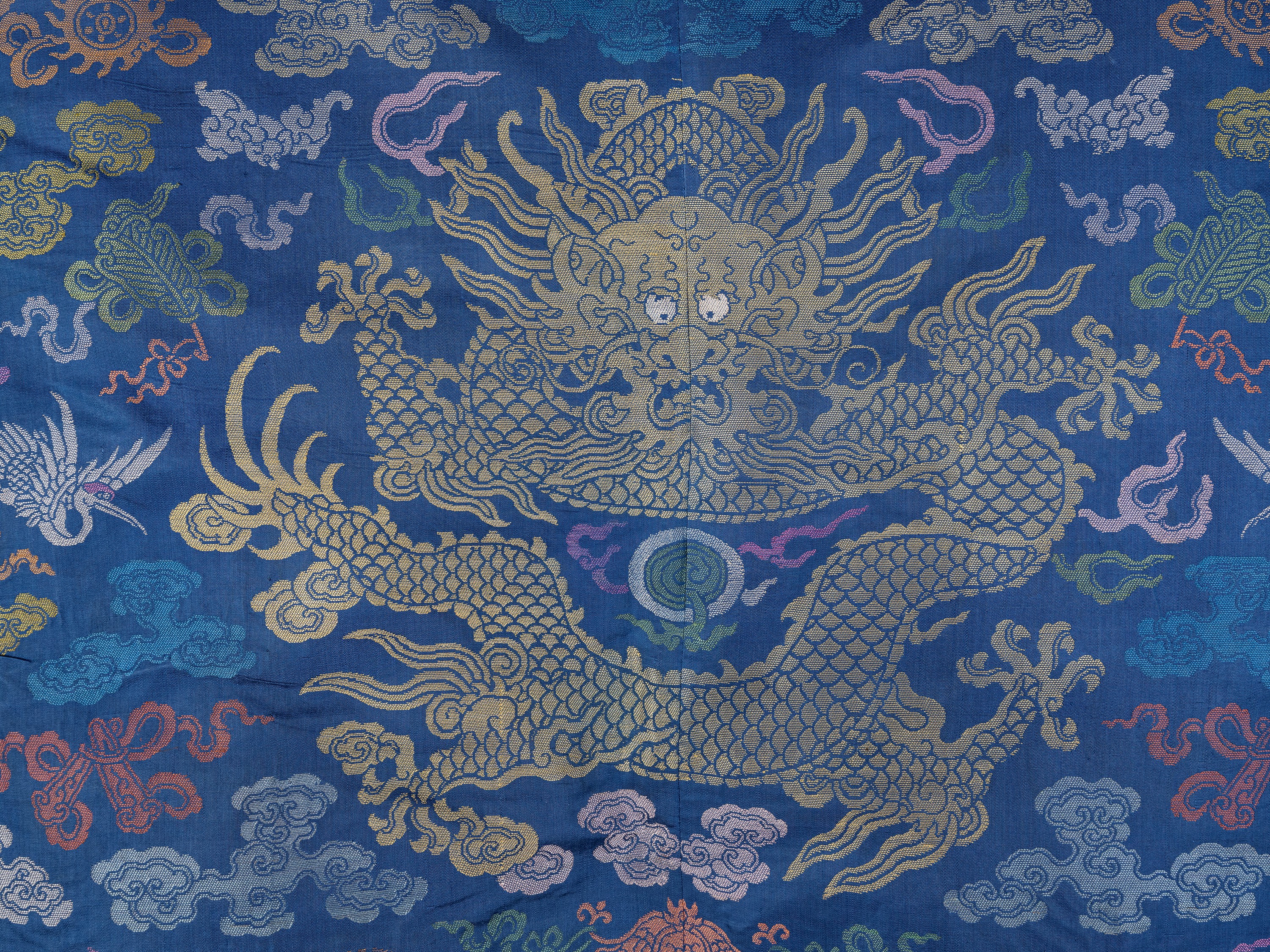 Cina, dinastia Qing (fine XIX secolo), Vestito in broccato di seta