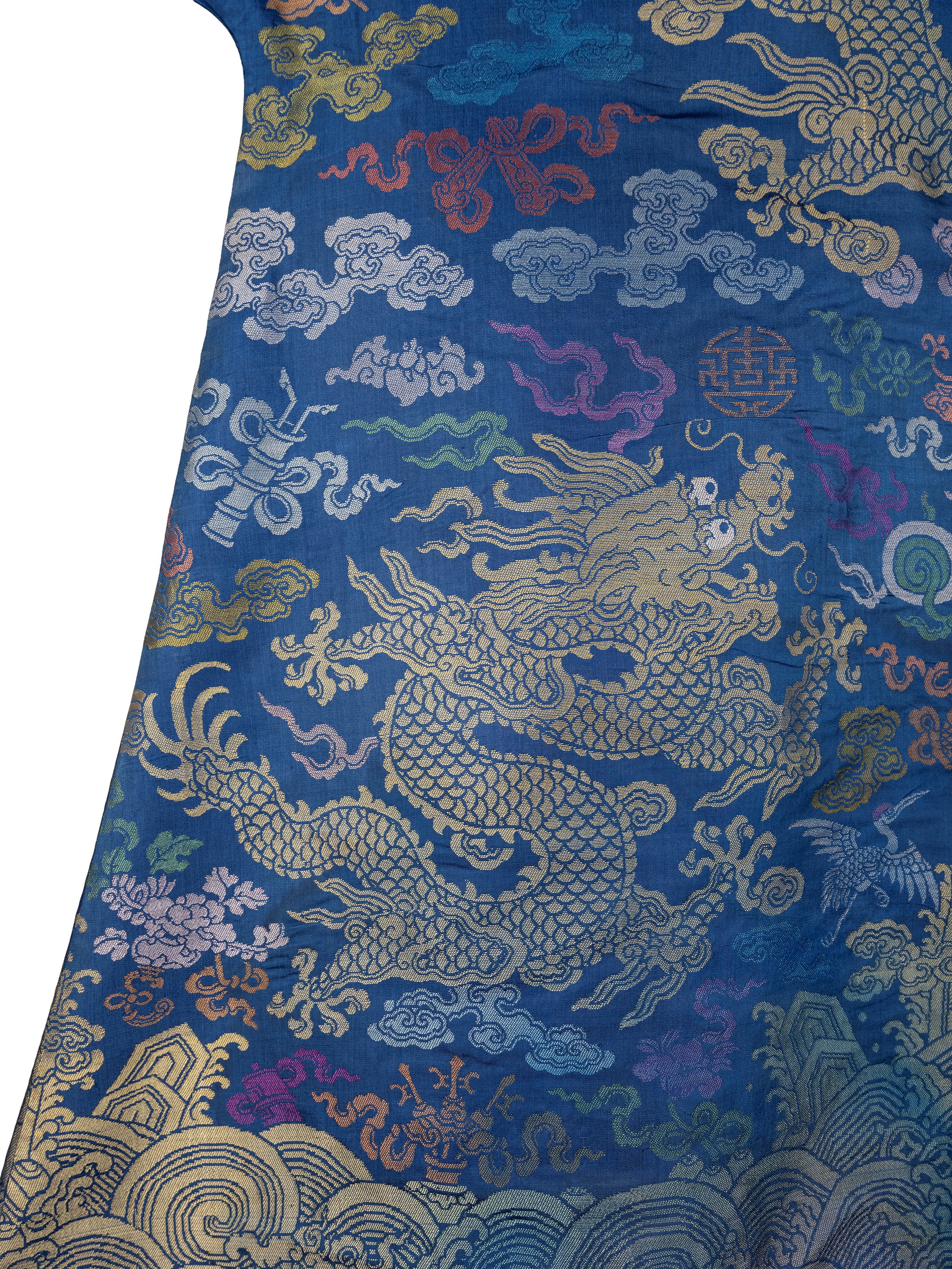 Cina, dinastia Qing (fine XIX secolo), Vestito in broccato di seta
