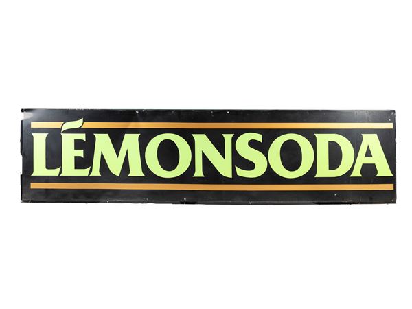 LEMONSODA ADVERTISING SIGN