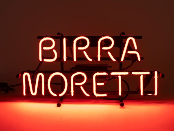 MORETTI BEER NEON SIGN