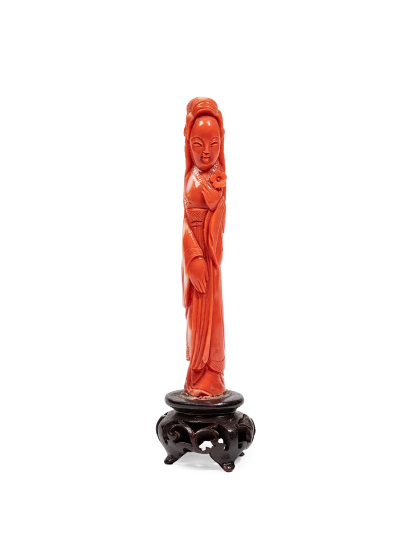 ☼FIGURA IN CORALLO