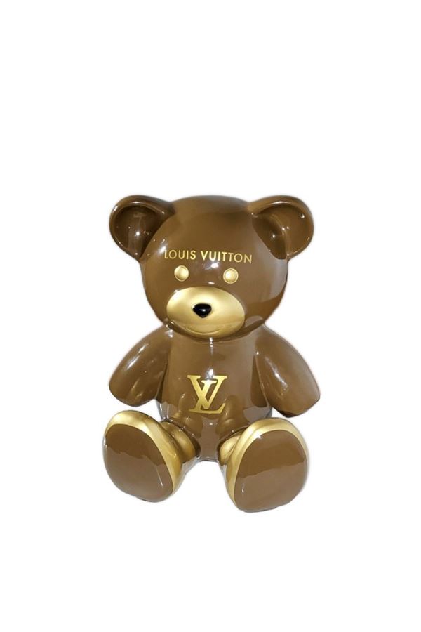 LV CONTEMPORARY ART TEDDY BEAR