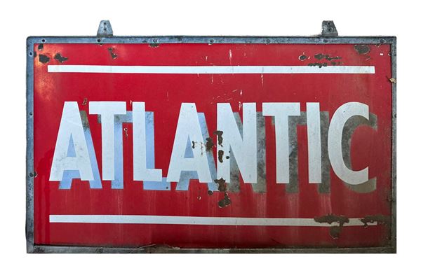 ATLANTIC GAS STATION SIGN