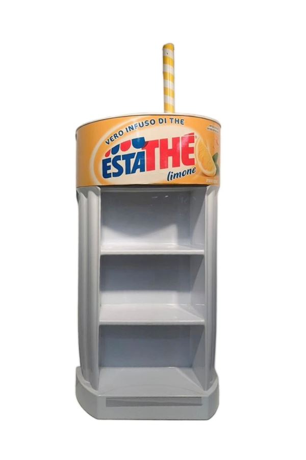 ESTATHE GIANT ADVERTISING DISPLAY SHELF
