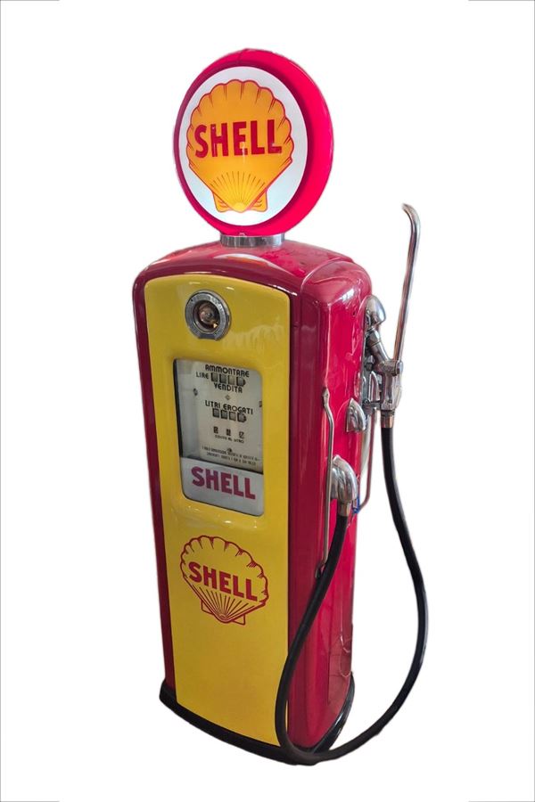 SHELL ADVERTISING GAS PUMP